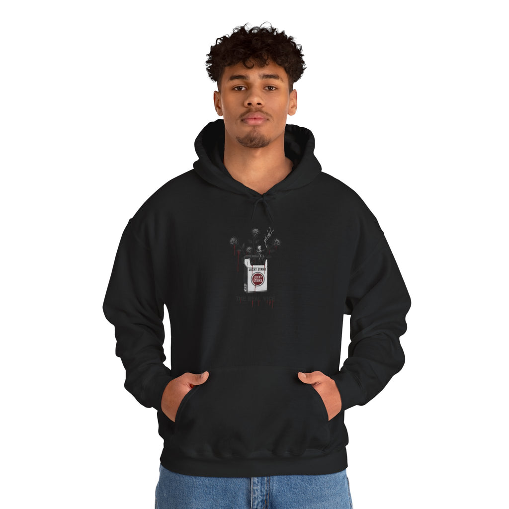 Hoodie — Vintage Apothecary Rose Graphic 'Poison' Streetwear