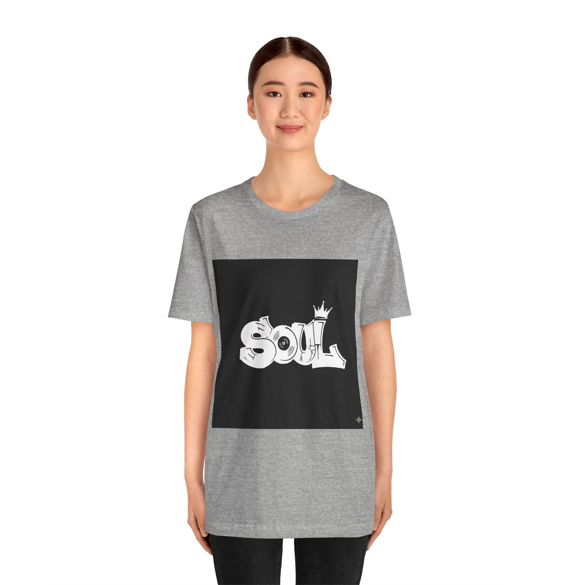 Soul Graffiti T‑Shirt — Urban Streetwear Tee with Crown Logo