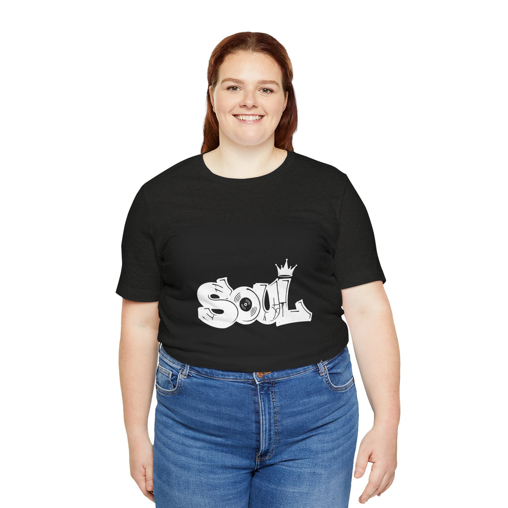 Soul Graffiti T‑Shirt — Urban Streetwear Tee with Crown Logo