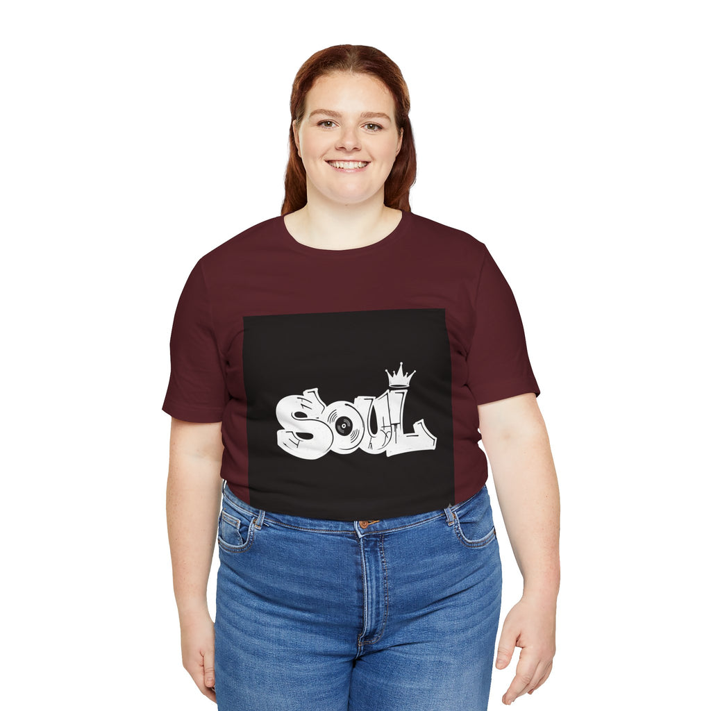 Soul Graffiti T‑Shirt — Urban Streetwear Tee with Crown Logo