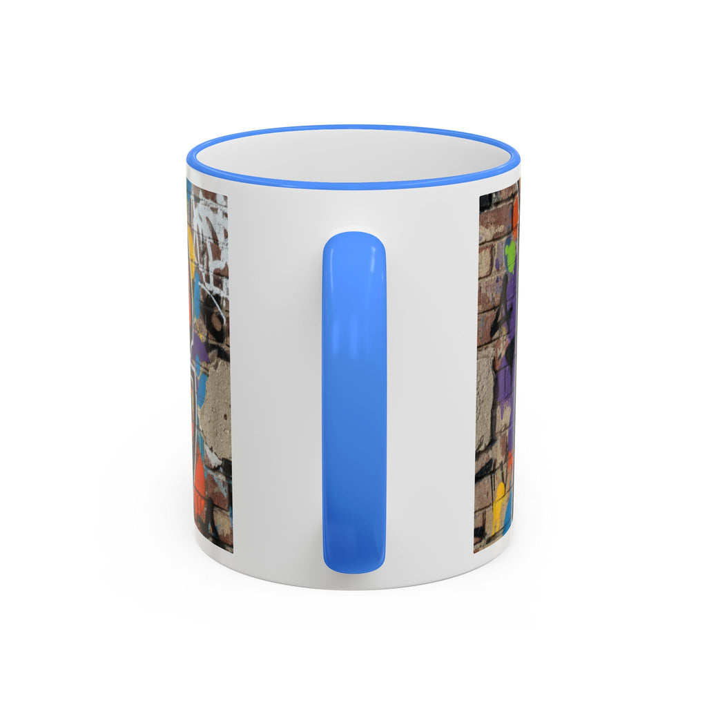 New York Graffiti Accent Rim Mug (11oz/15oz)