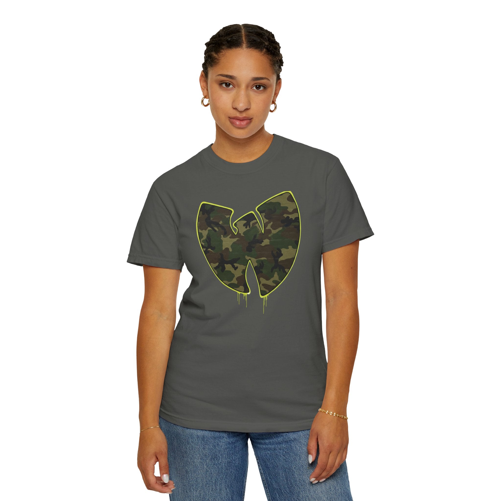 Camo Wu-Tang Logo T-Shirt
