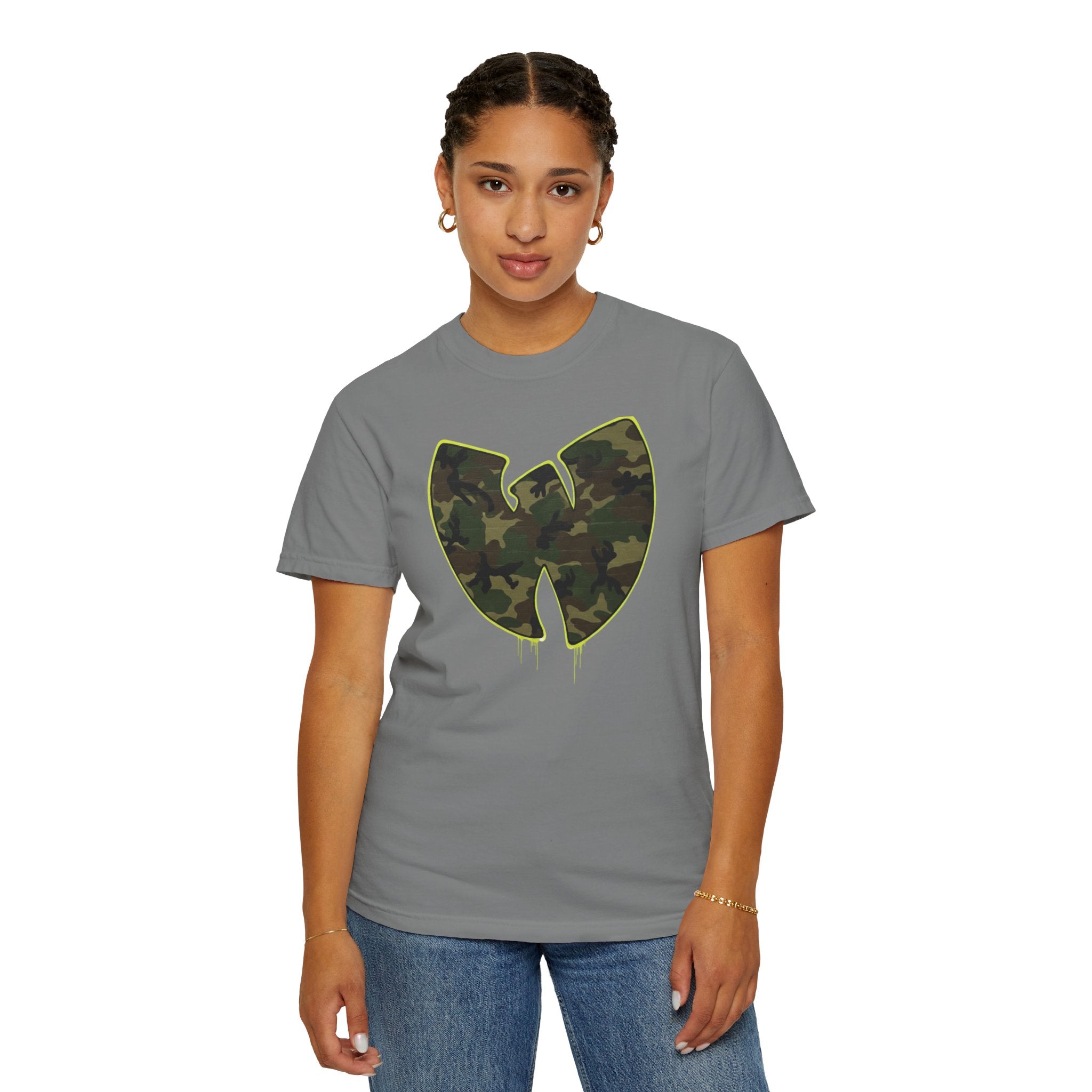 Camo Wu-Tang Logo T-Shirt