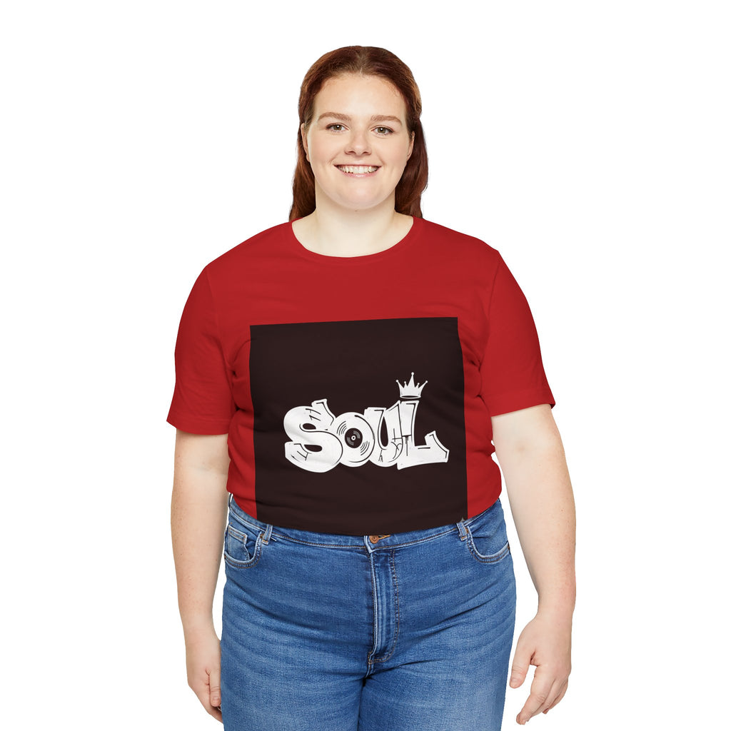 Soul Graffiti T‑Shirt — Urban Streetwear Tee with Crown Logo