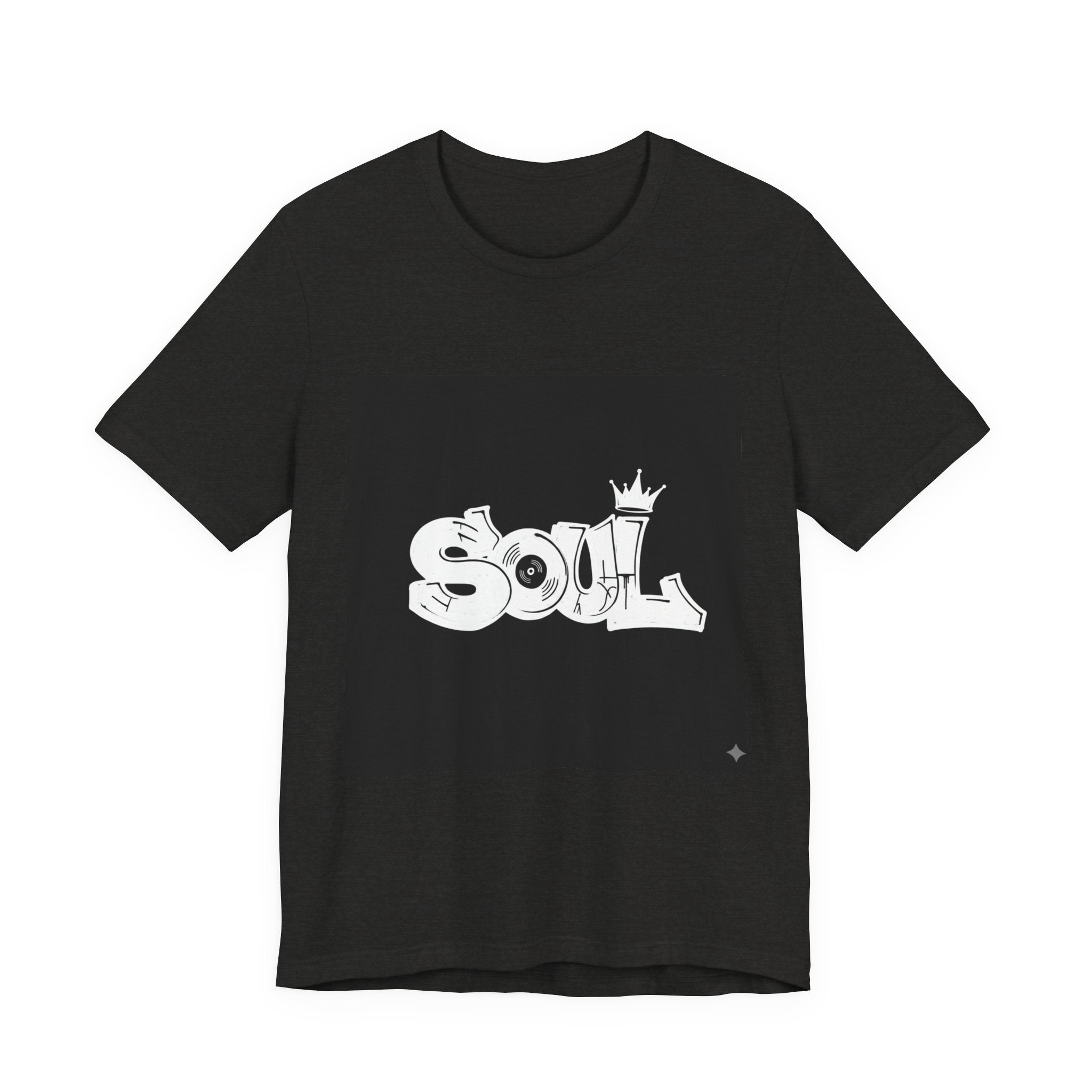 Soul Graffiti T‑Shirt — Urban Streetwear Tee with Crown Logo