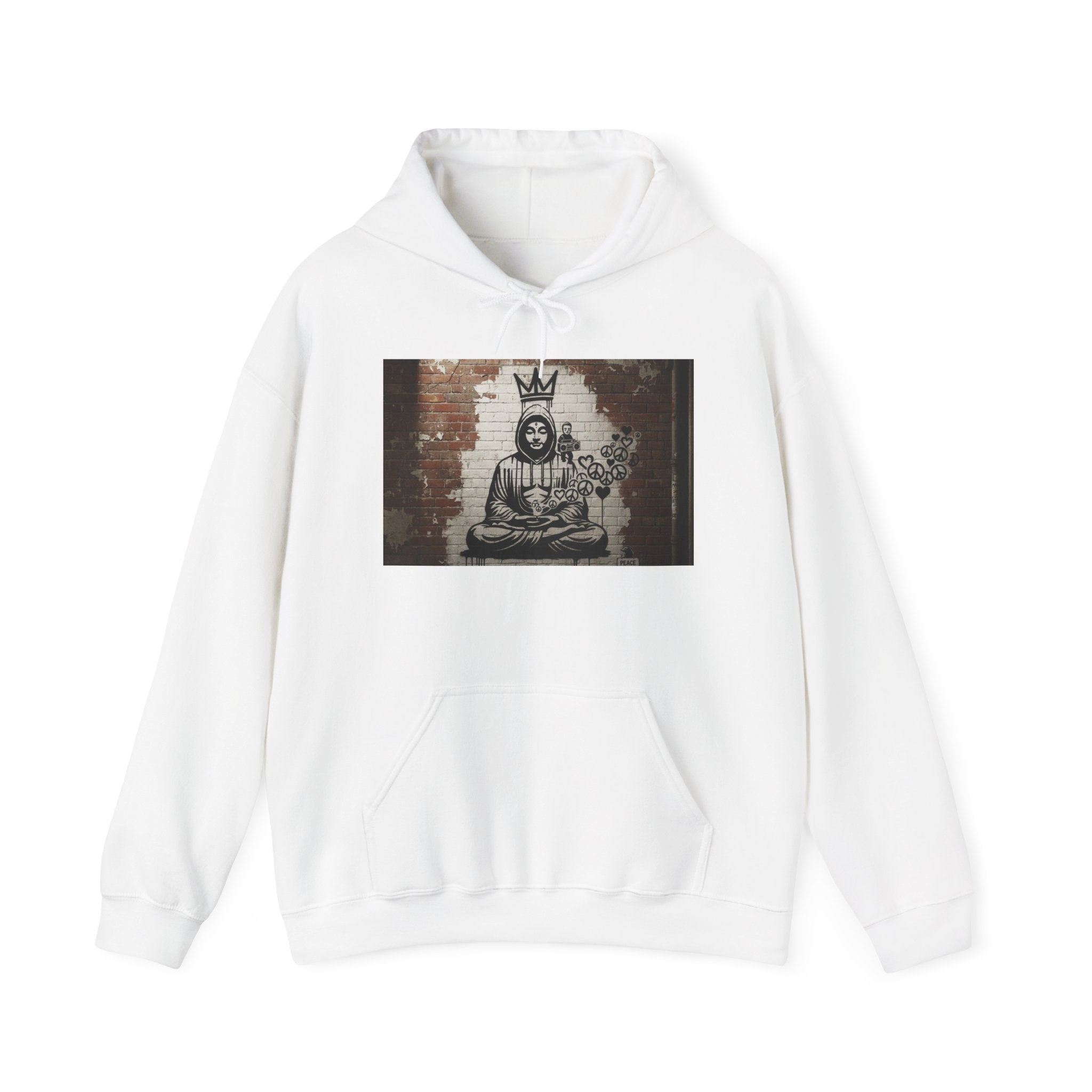 Buddha King Graphic Hoodie — Urban Zen Streetwear