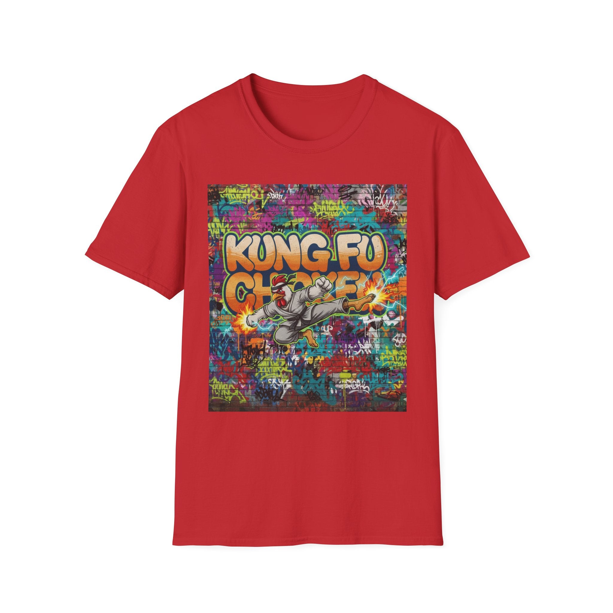 Kung Fu Choice Graffiti T-Shirt