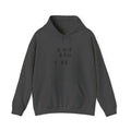 Hoodie with Japanese Calligraphy Artwork — Peace, Harmony & Love Design