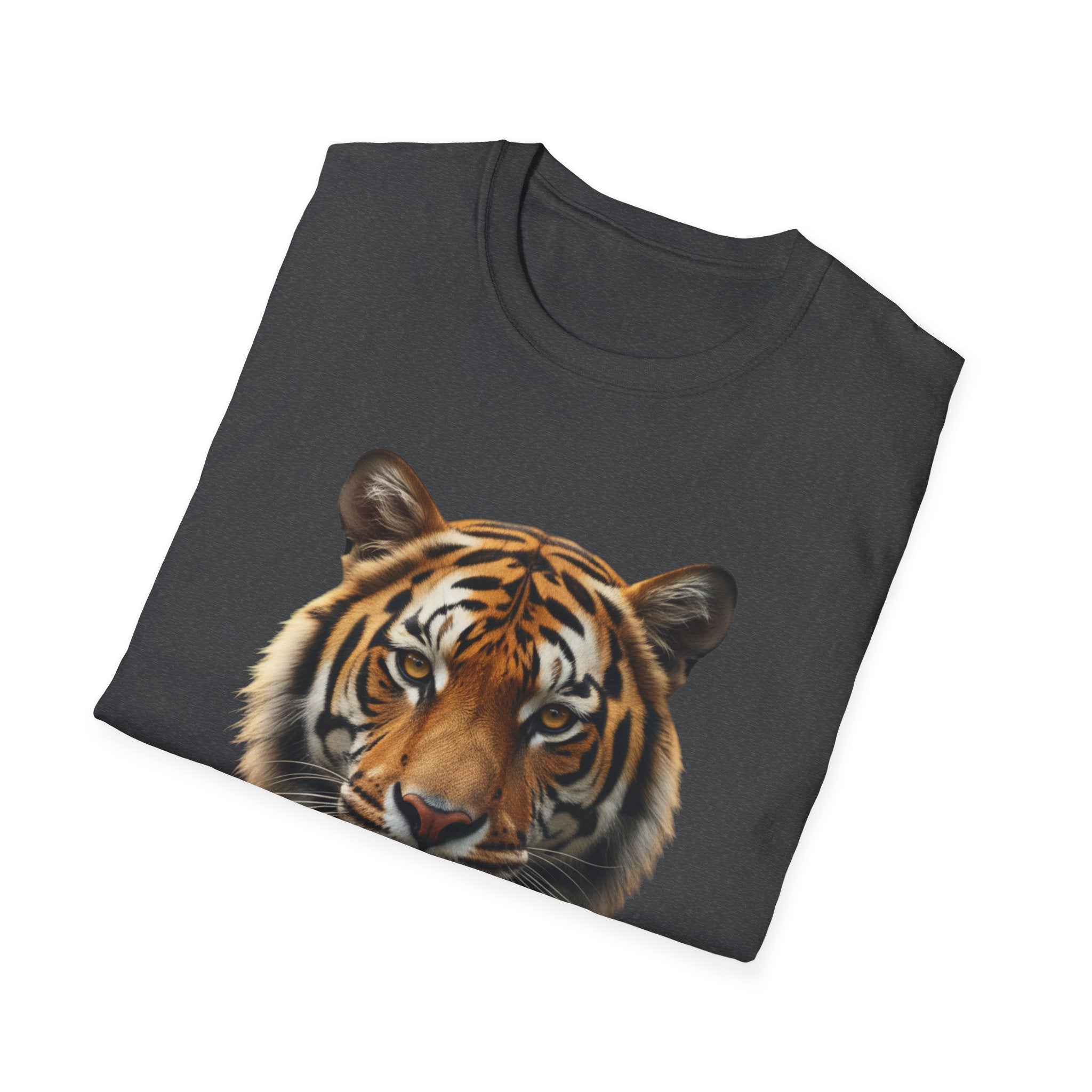 Tiger Brave Heart T-Shirt – Bold Wildlife Graphic Tee