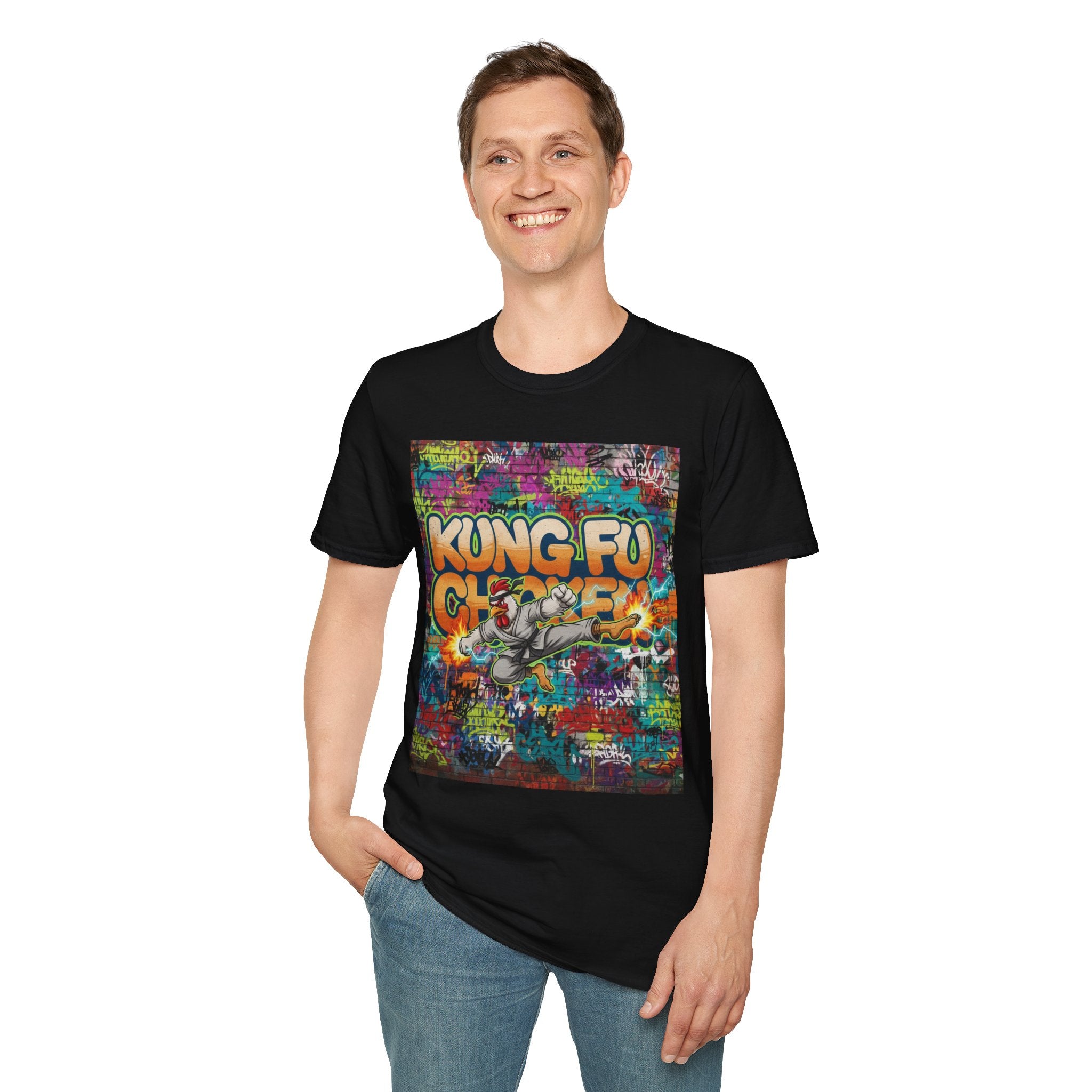 Kung Fu Choice Graffiti T-Shirt