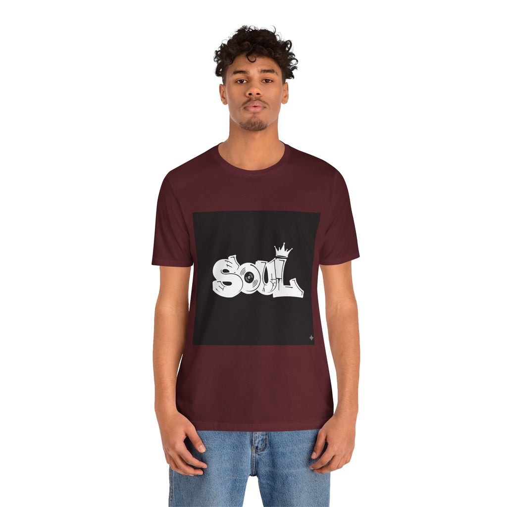 Soul Graffiti T‑Shirt — Urban Streetwear Tee with Crown Logo