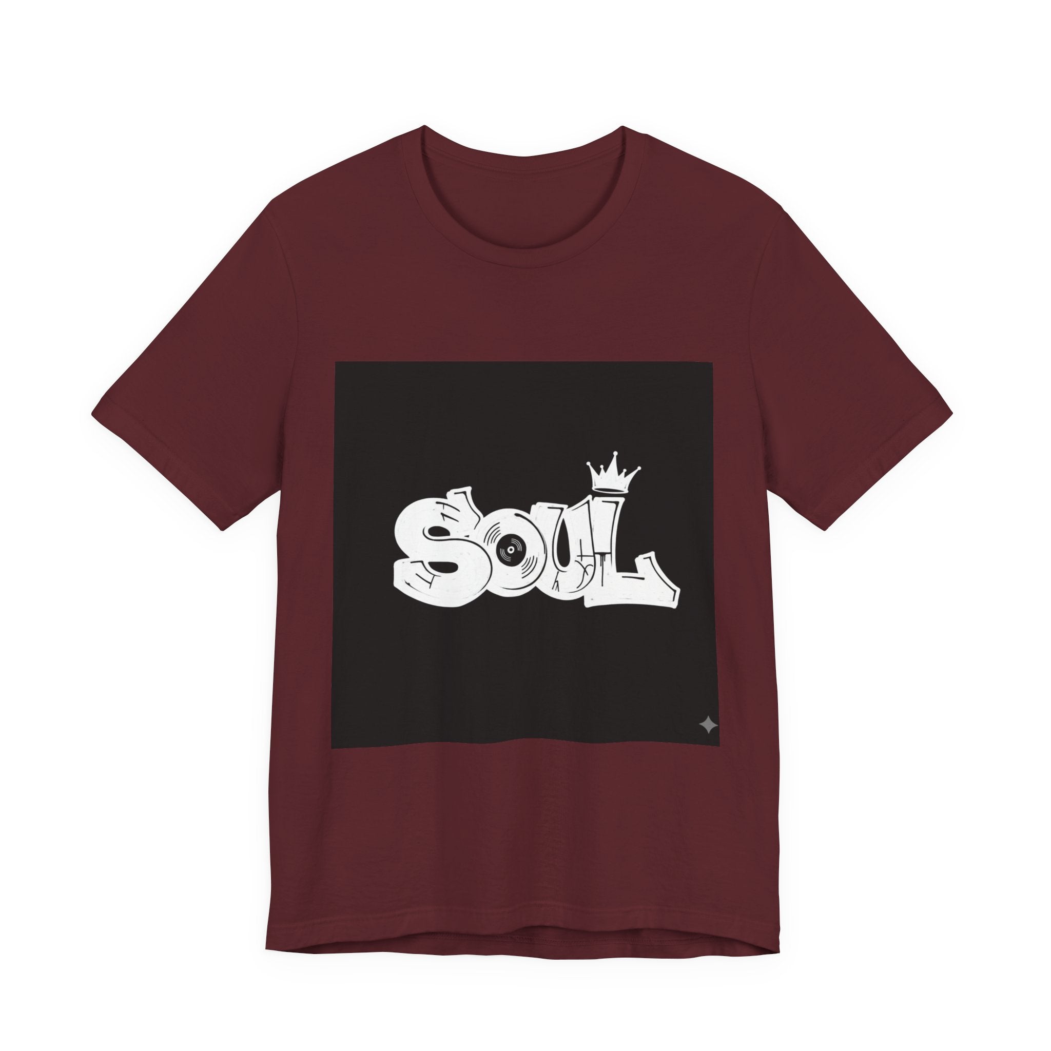 Soul Graffiti T‑Shirt — Urban Streetwear Tee with Crown Logo