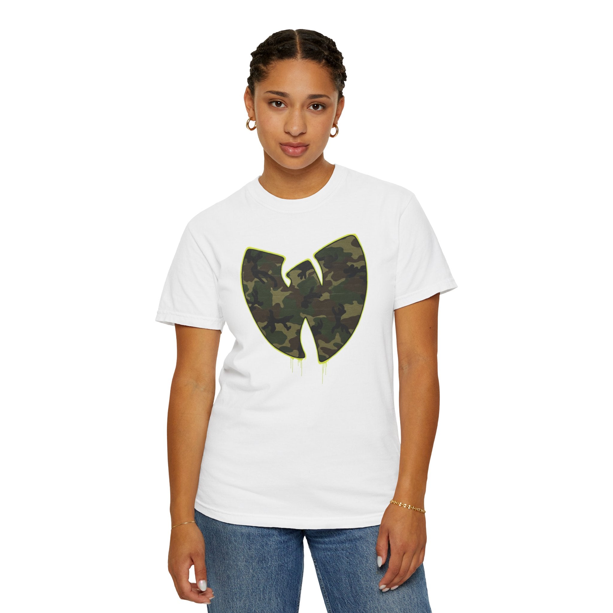 Camo Wu-Tang Logo T-Shirt