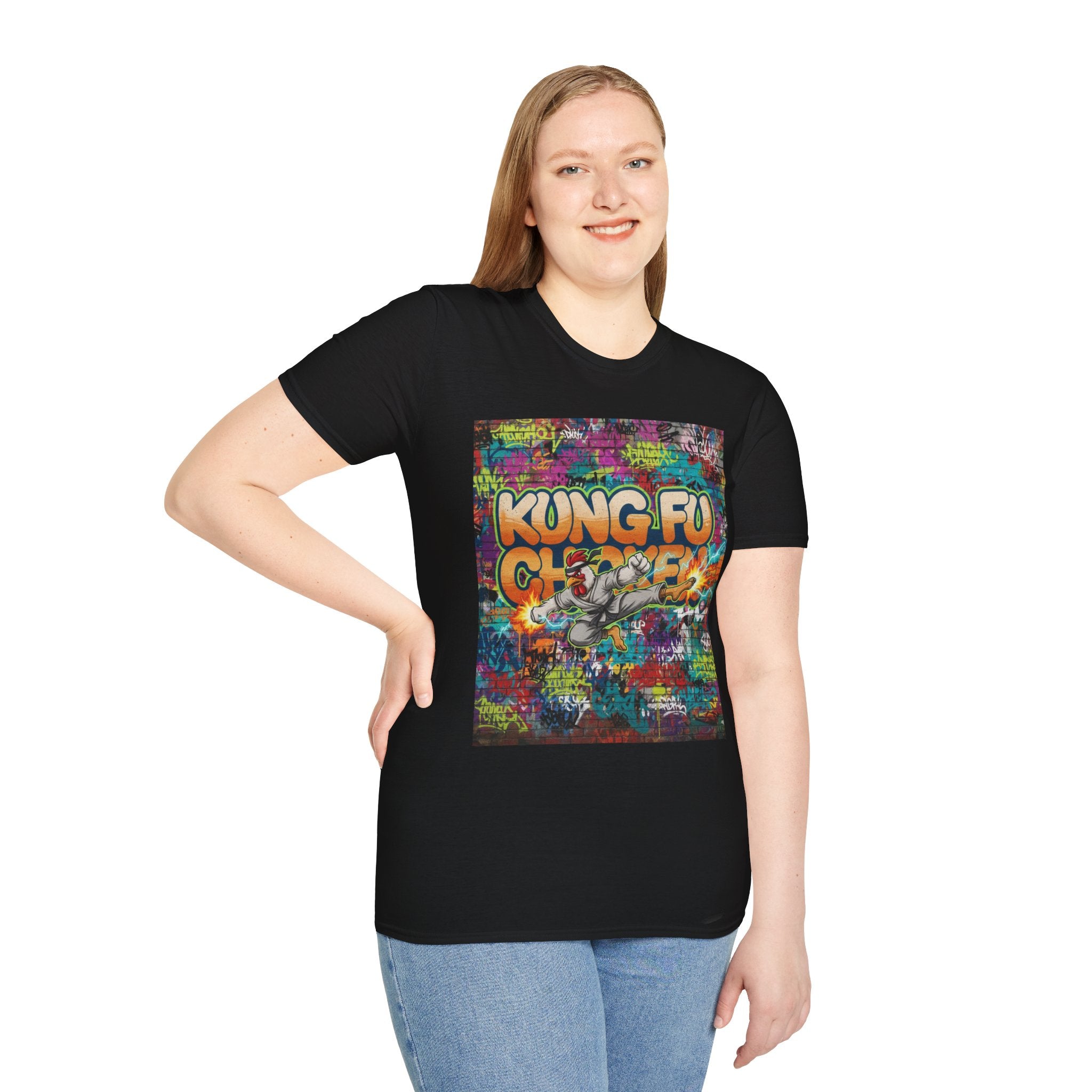 Kung Fu Choice Graffiti T-Shirt