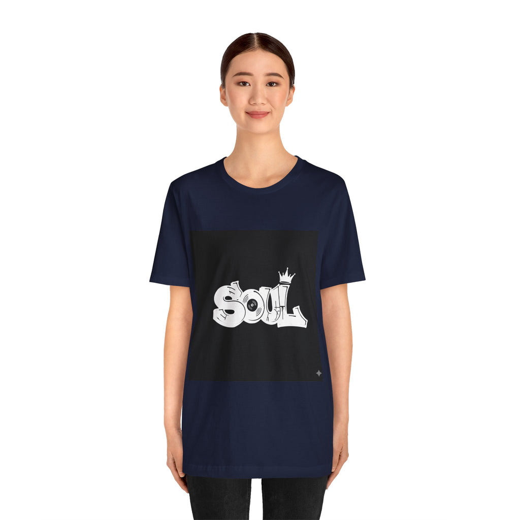 Soul Graffiti T‑Shirt — Urban Streetwear Tee with Crown Logo