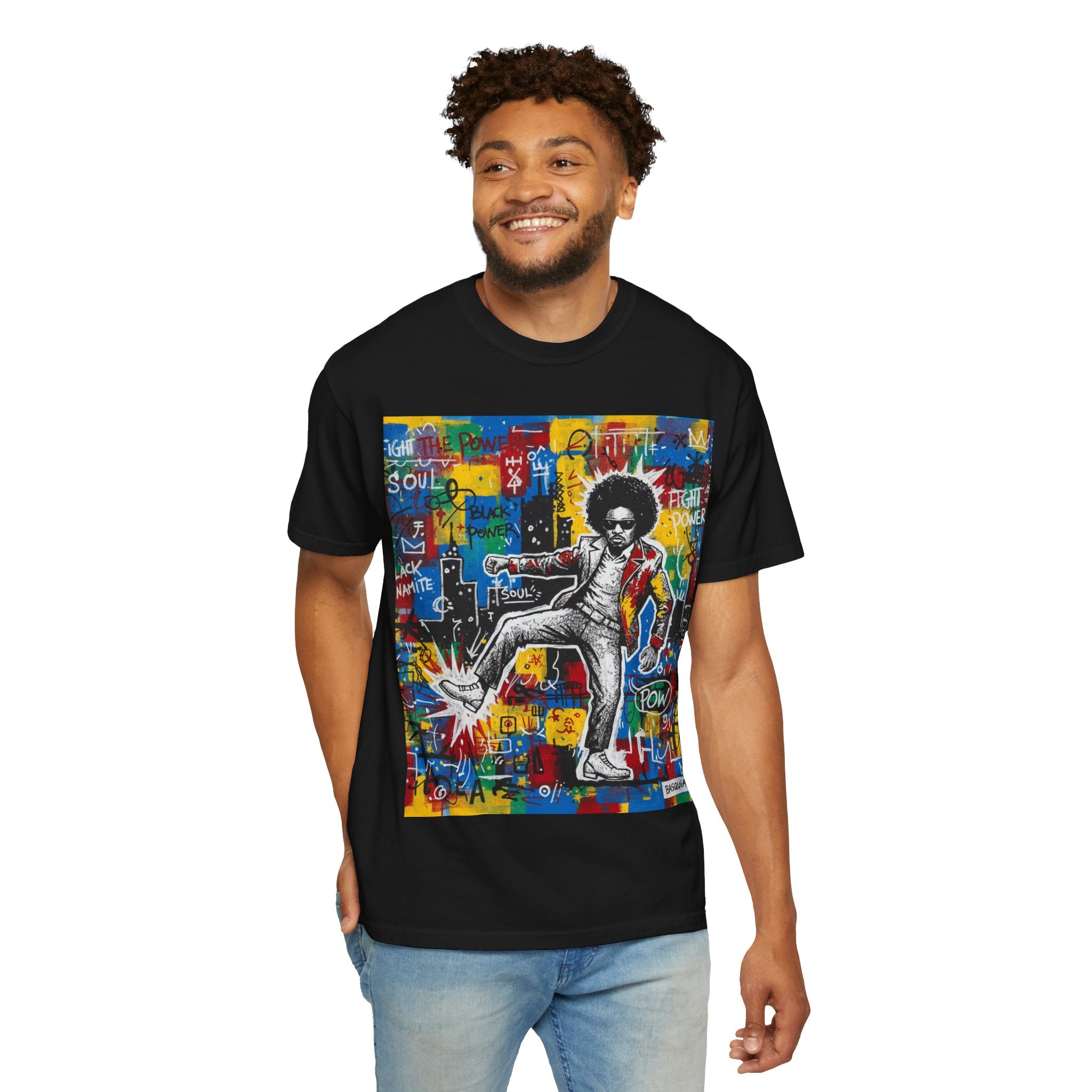 Disco Funk Dancer T-Shirt — Retro Soul Graffiti Tee
