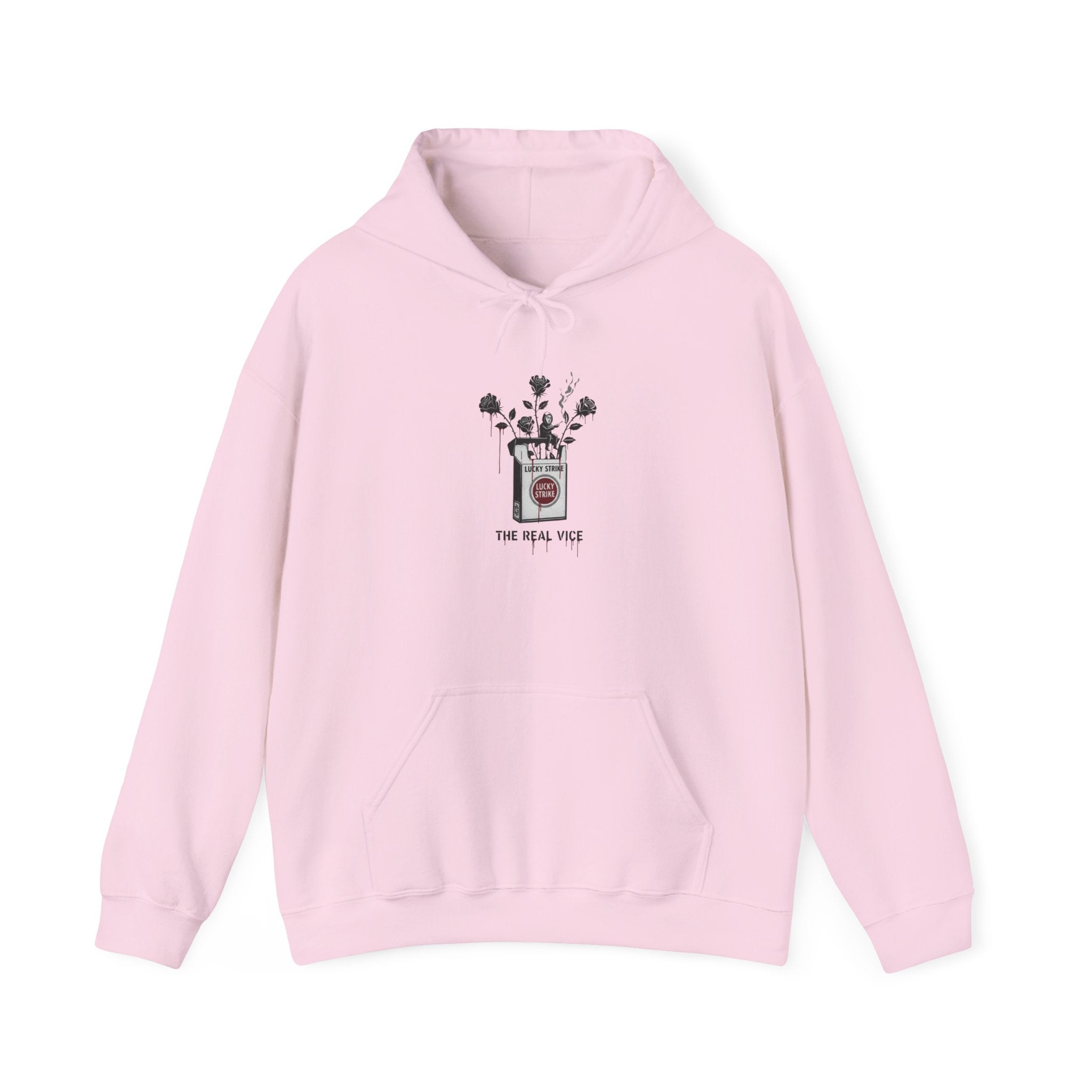Hoodie — Vintage Apothecary Rose Graphic 'Poison' Streetwear