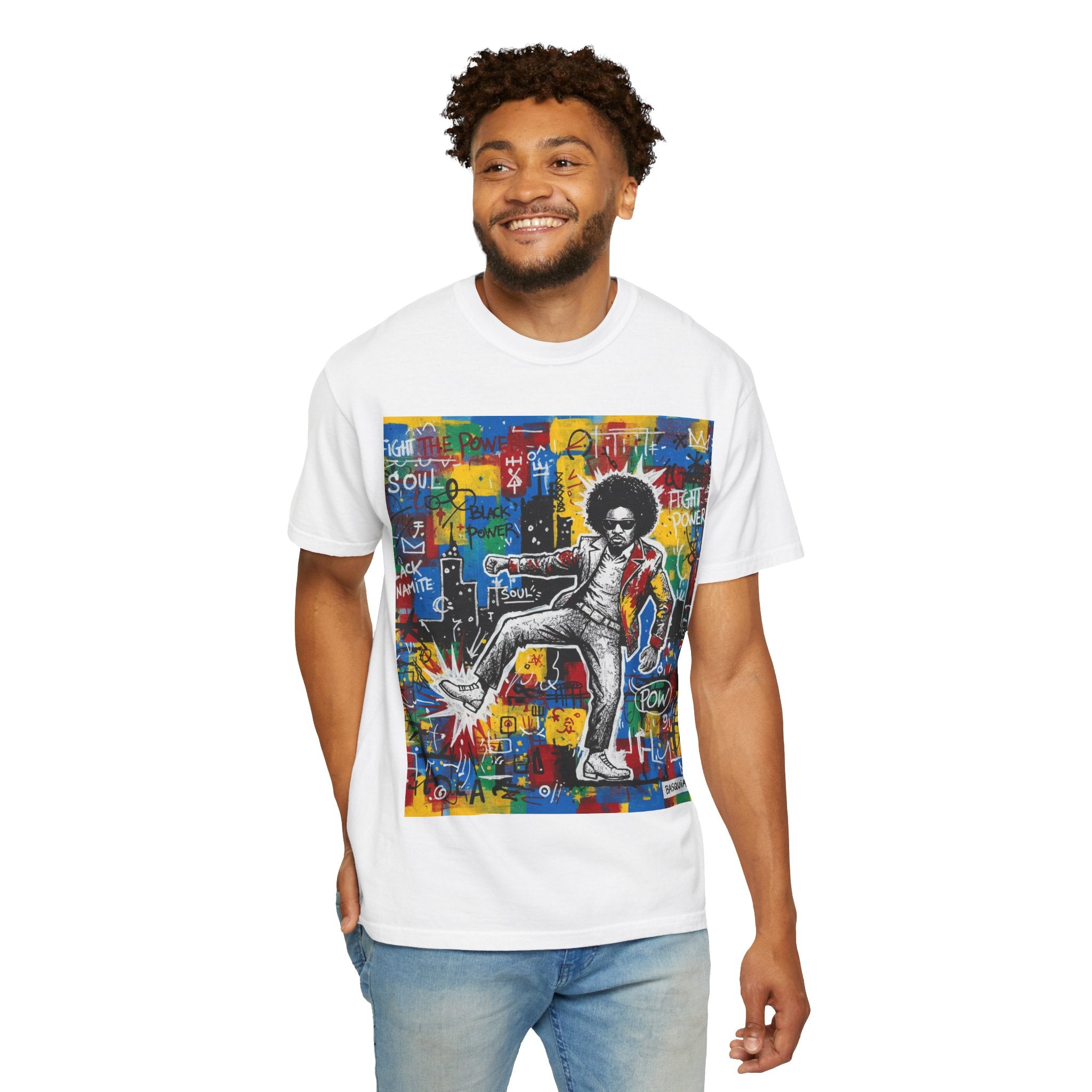 Disco Funk Dancer T-Shirt — Retro Soul Graffiti Tee