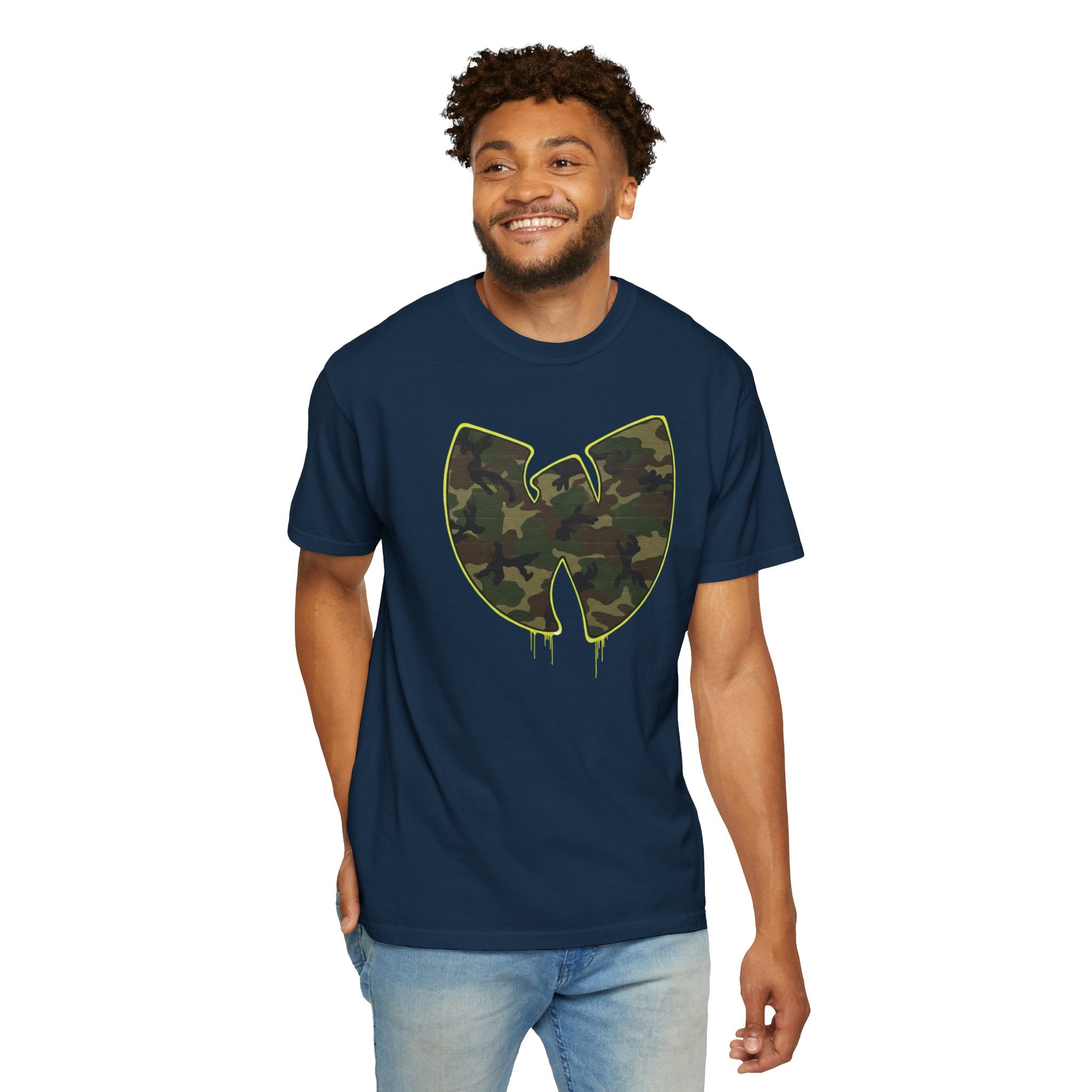 Camo Wu-Tang Logo T-Shirt
