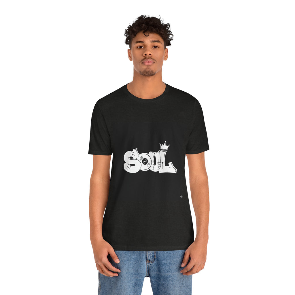 Soul Graffiti T‑Shirt — Urban Streetwear Tee with Crown Logo