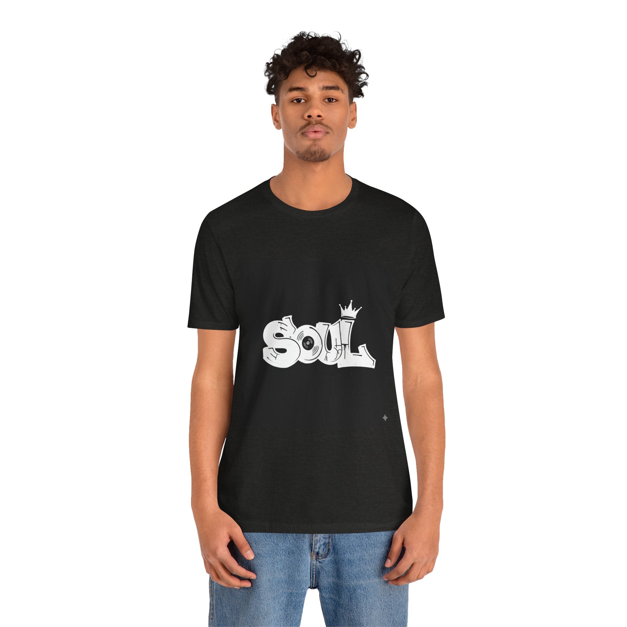 Soul Graffiti T‑Shirt — Urban Streetwear Tee with Crown Logo