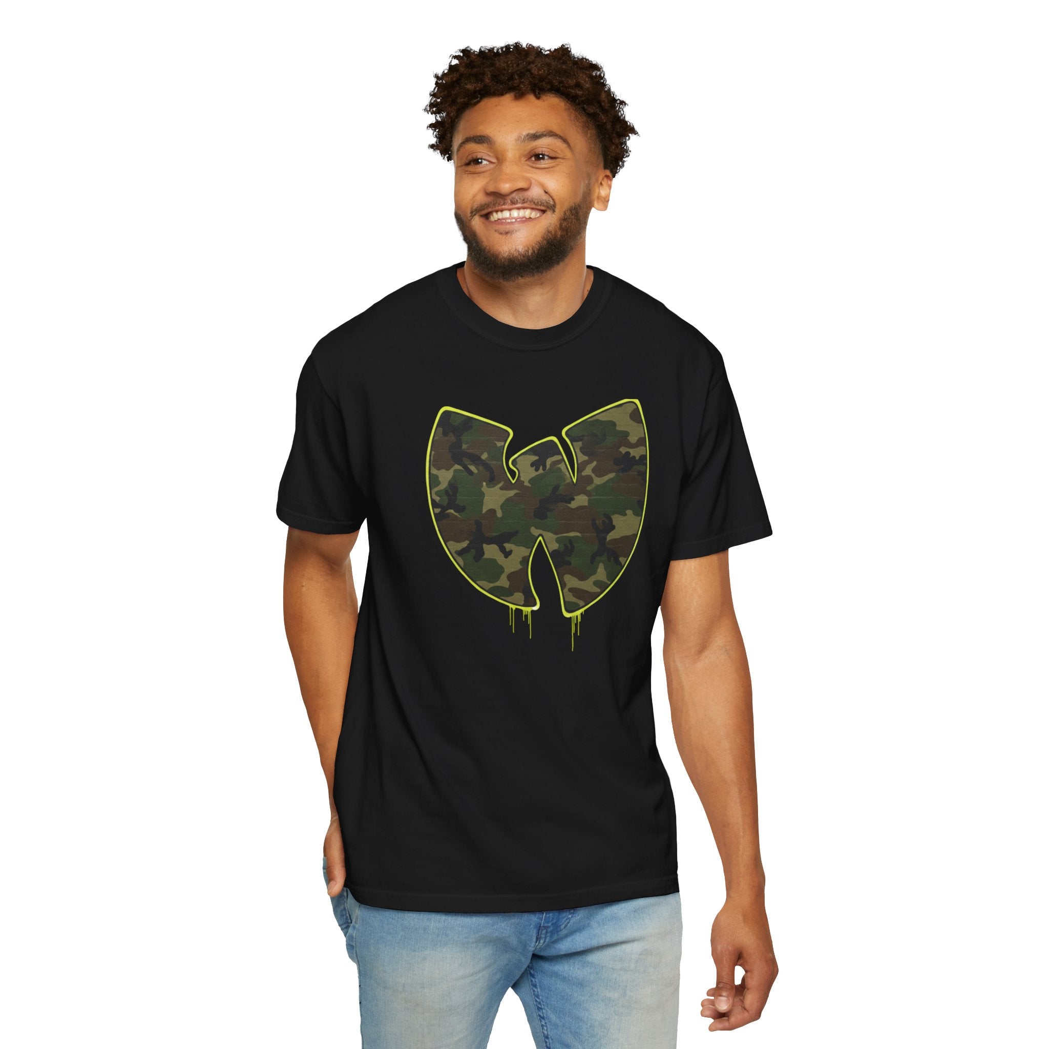 Camo Wu-Tang Logo T-Shirt