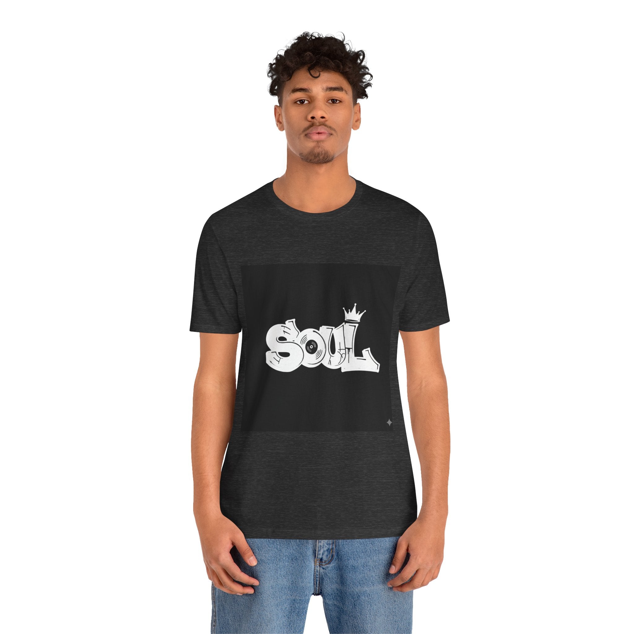 Soul Graffiti T‑Shirt — Urban Streetwear Tee with Crown Logo