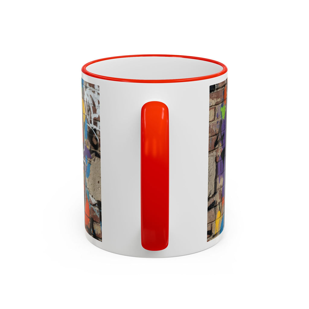 New York Graffiti Accent Rim Mug (11oz/15oz)
