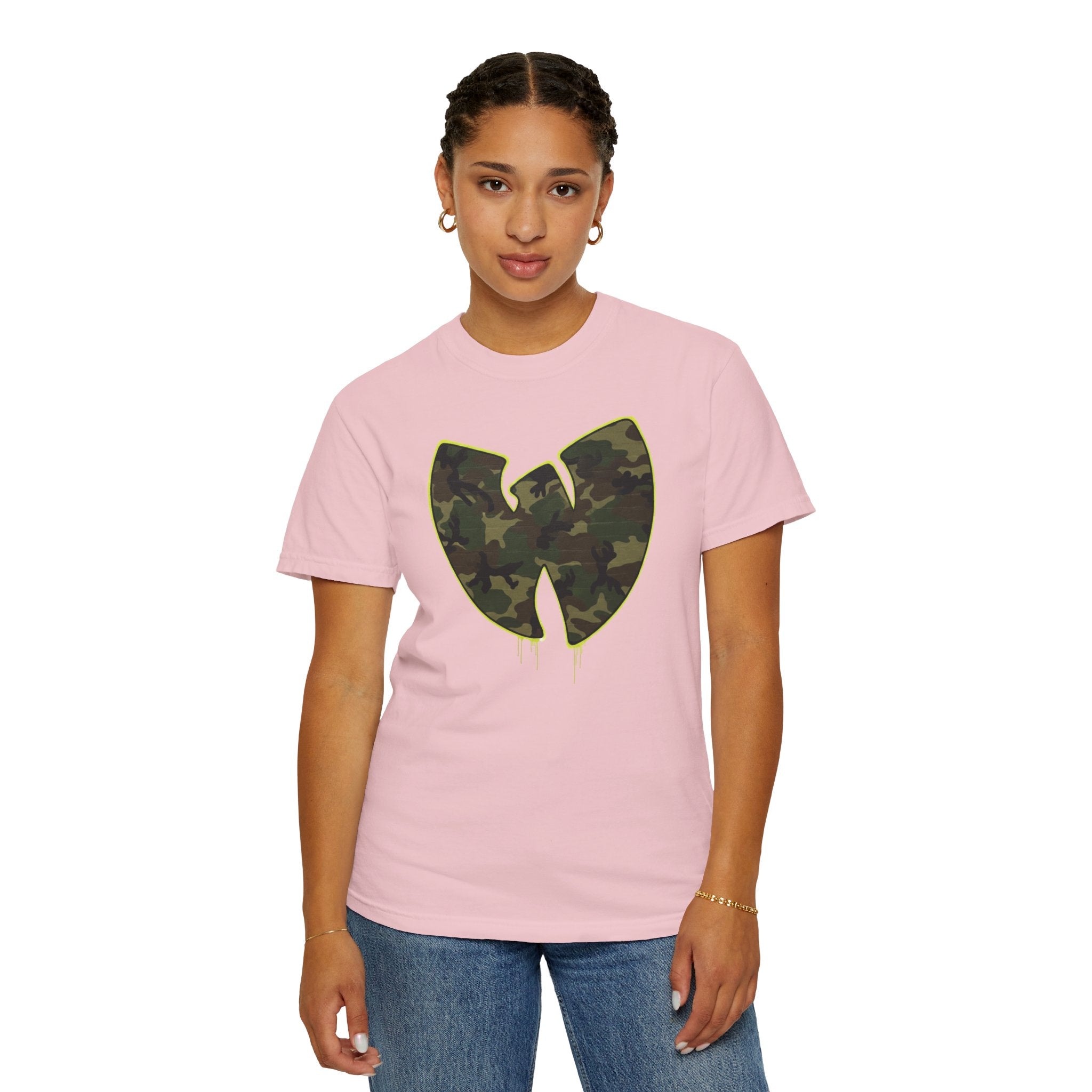 Camo Wu-Tang Logo T-Shirt