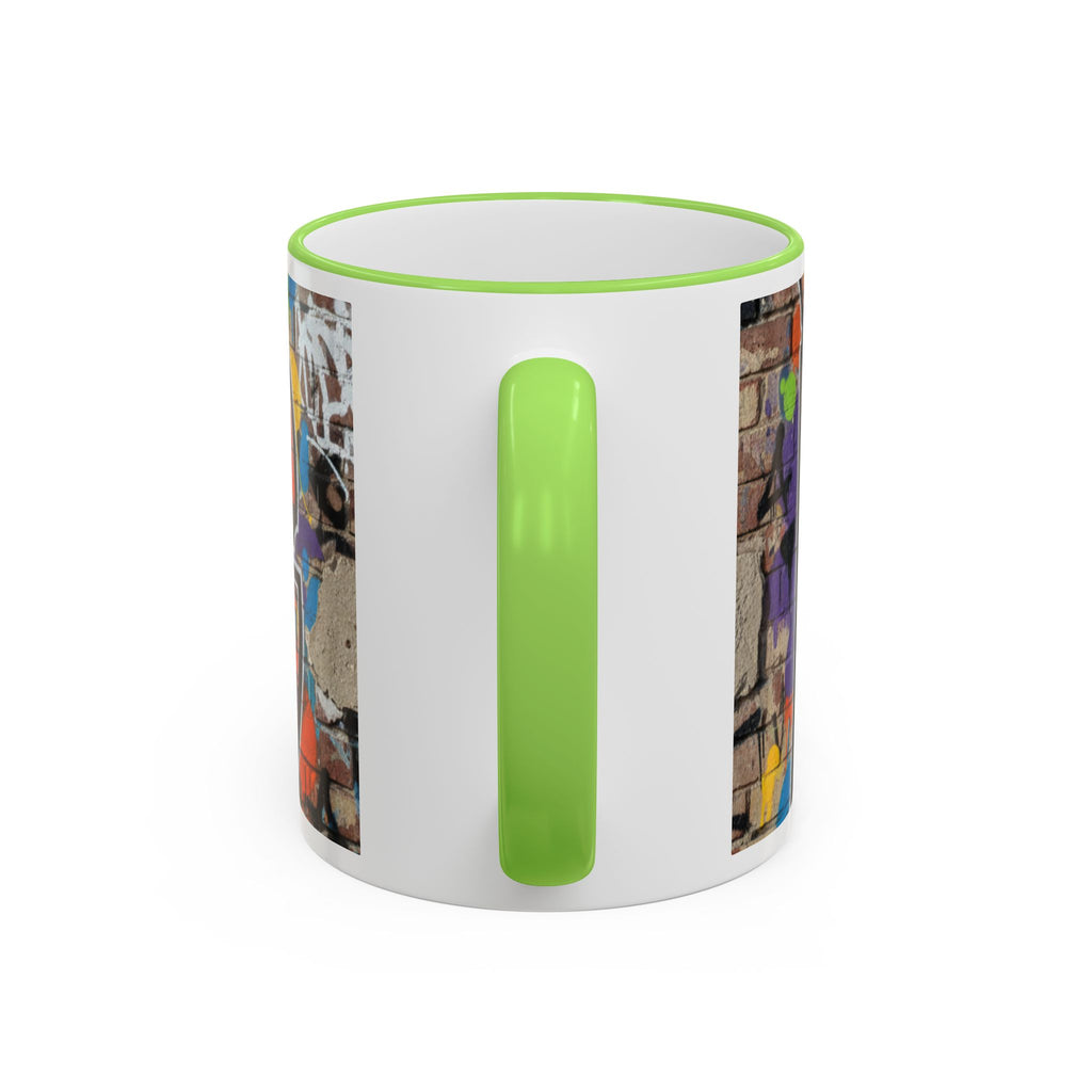 New York Graffiti Accent Rim Mug (11oz/15oz)