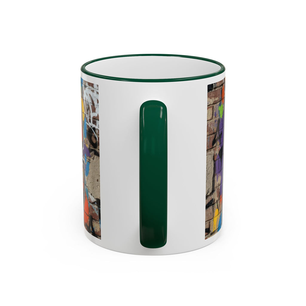 New York Graffiti Accent Rim Mug (11oz/15oz)