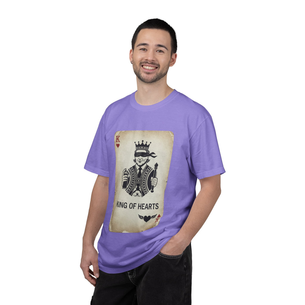 King of Hearts T-Shirt — Vintage Playing Card Graphic Tee