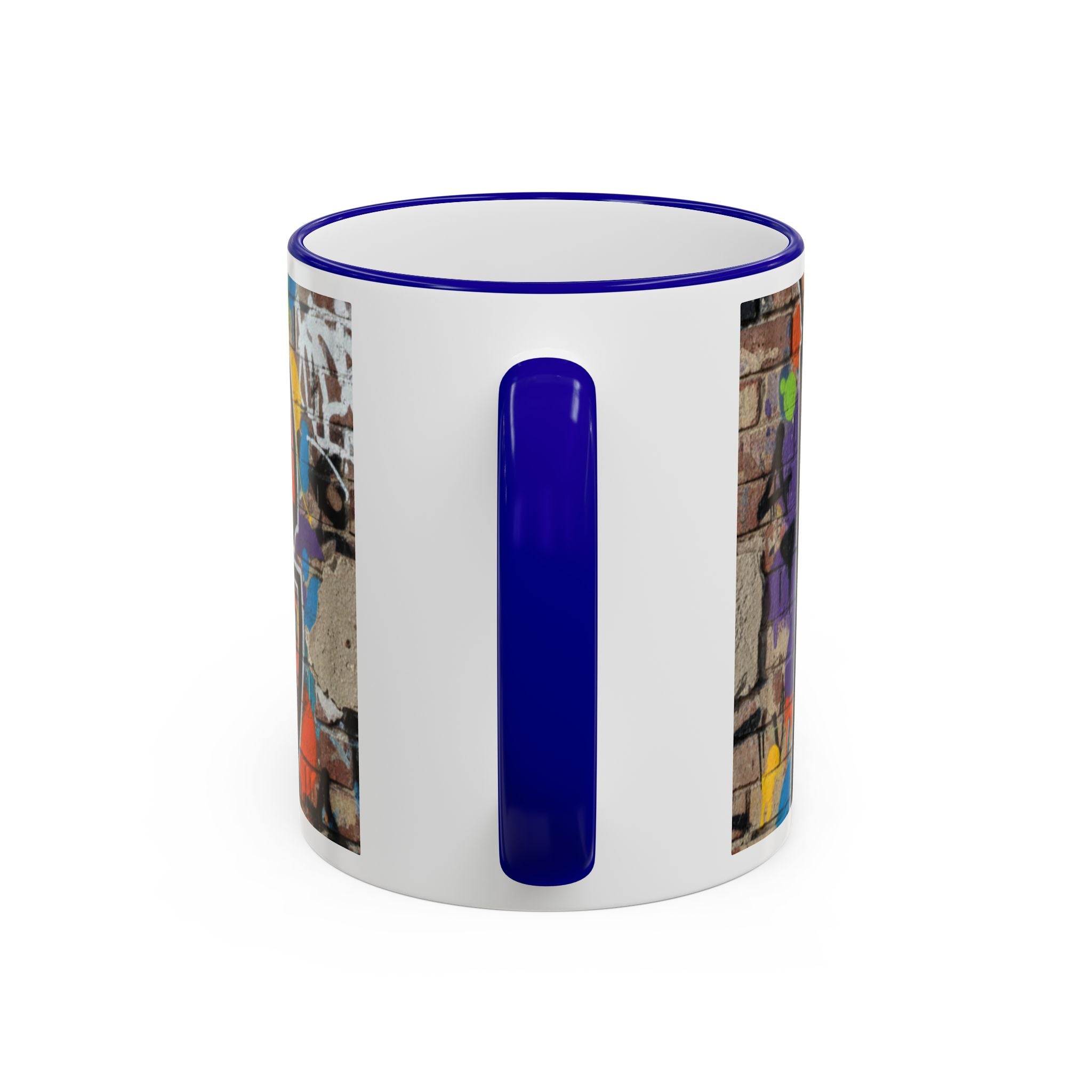New York Graffiti Accent Rim Mug (11oz/15oz)