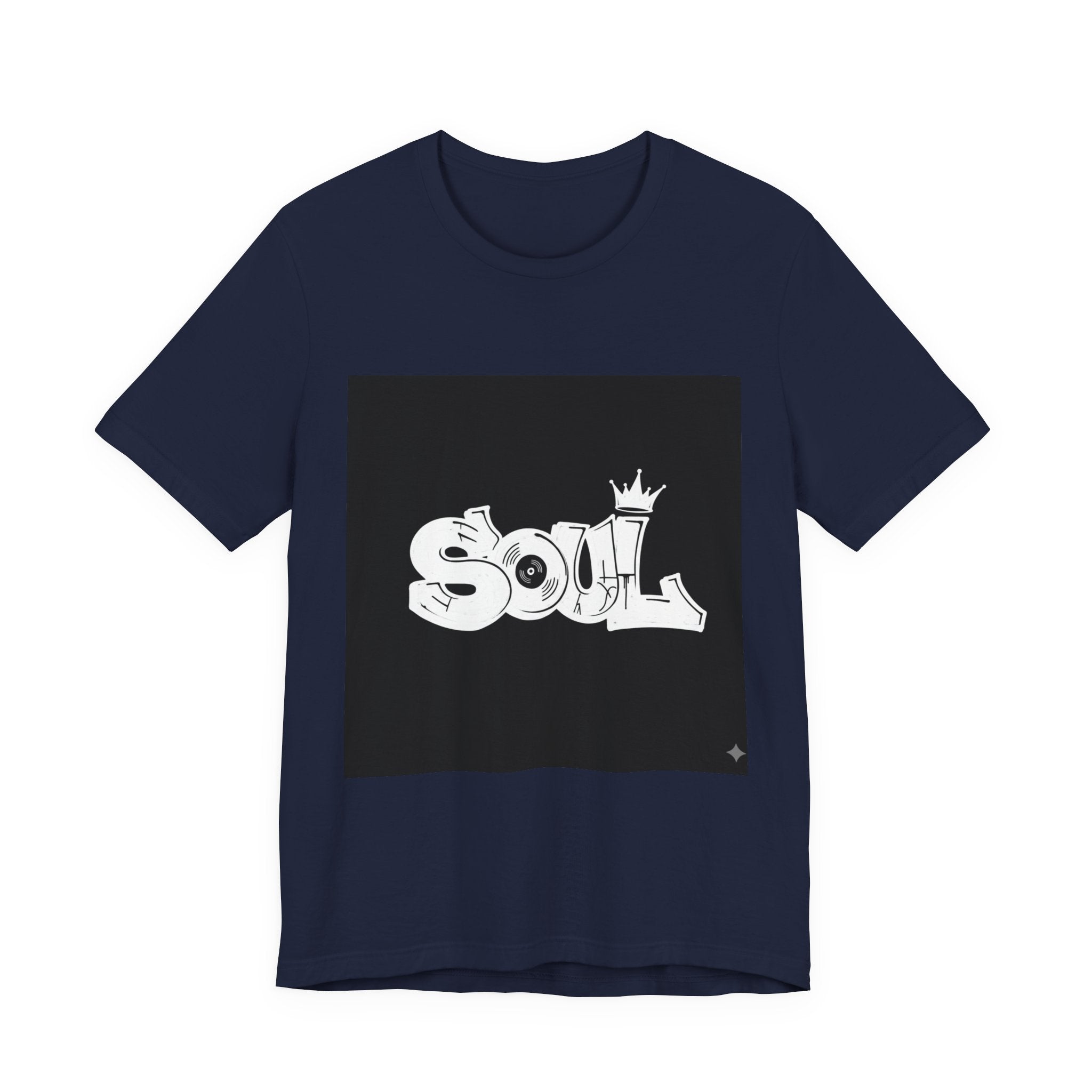 Soul Graffiti T‑Shirt — Urban Streetwear Tee with Crown Logo