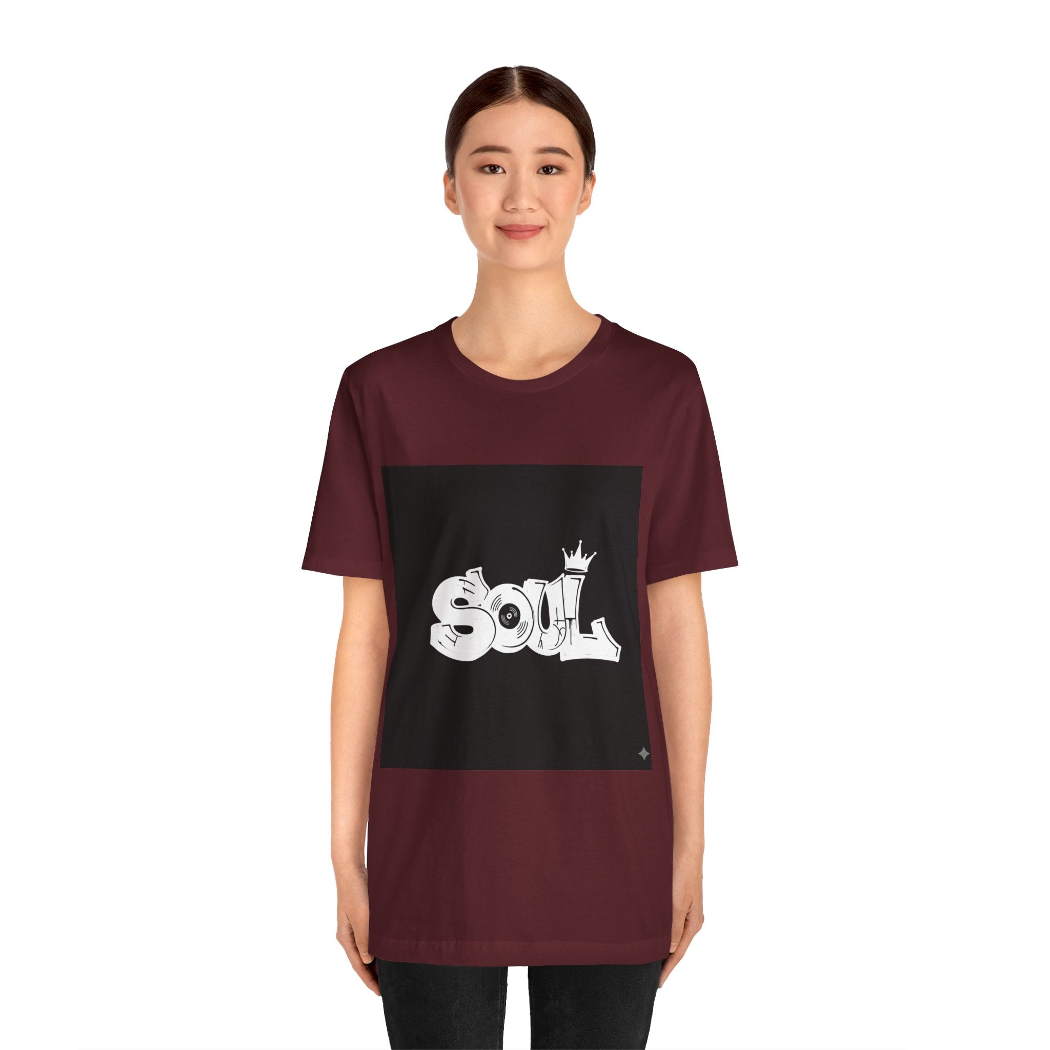 Soul Graffiti T‑Shirt — Urban Streetwear Tee with Crown Logo