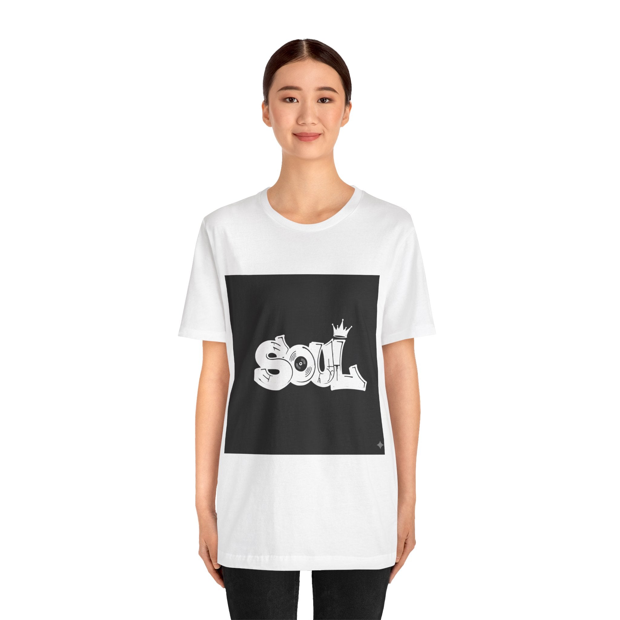Soul Graffiti T‑Shirt — Urban Streetwear Tee with Crown Logo