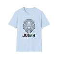 Lion Judah T-Shirt — Rasta Colors Lion of Judah Graphic Tee