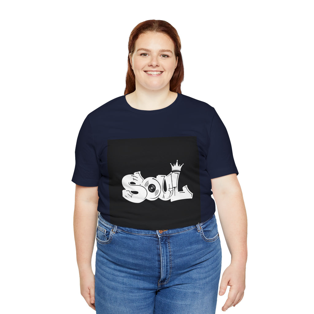 Soul Graffiti T‑Shirt — Urban Streetwear Tee with Crown Logo