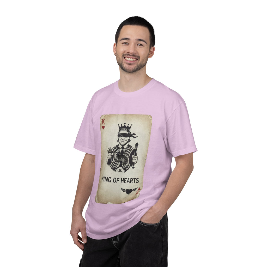King of Hearts T-Shirt — Vintage Playing Card Graphic Tee