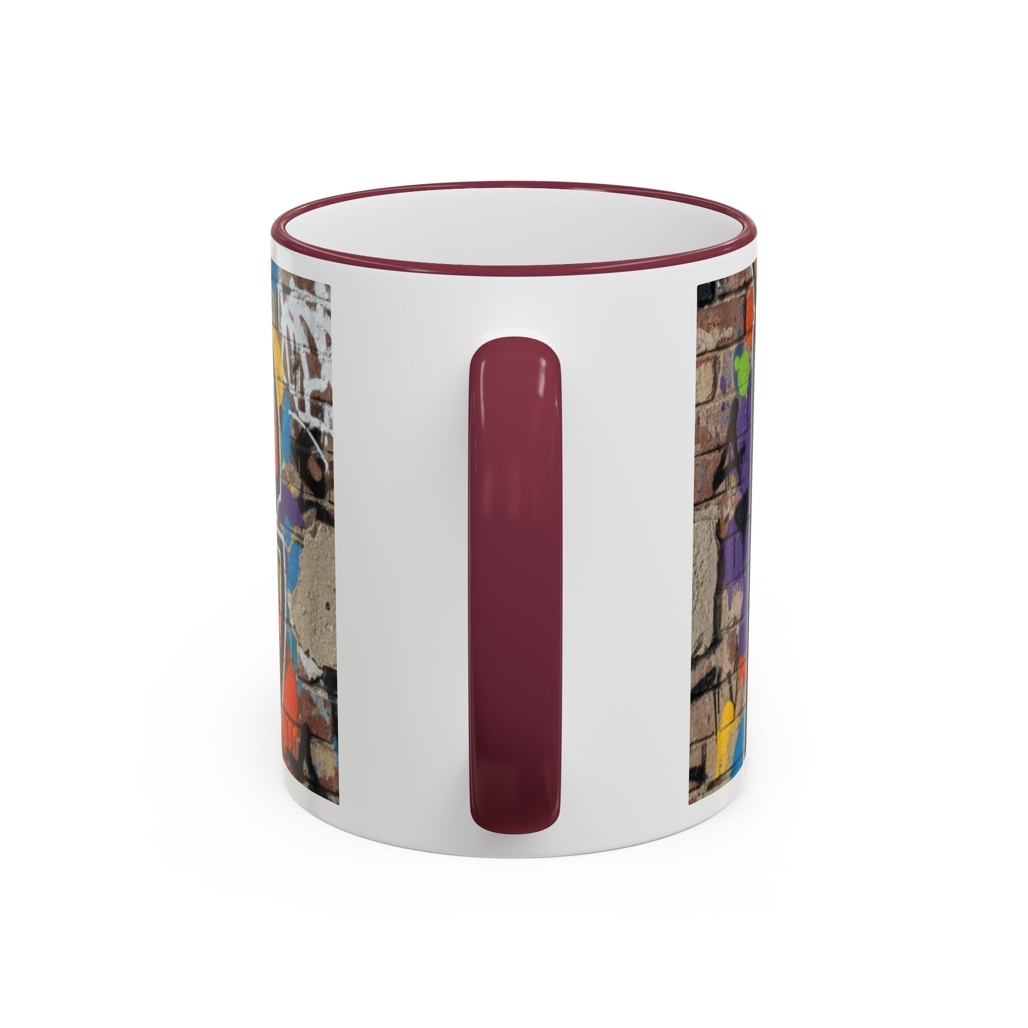 New York Graffiti Accent Rim Mug (11oz/15oz)