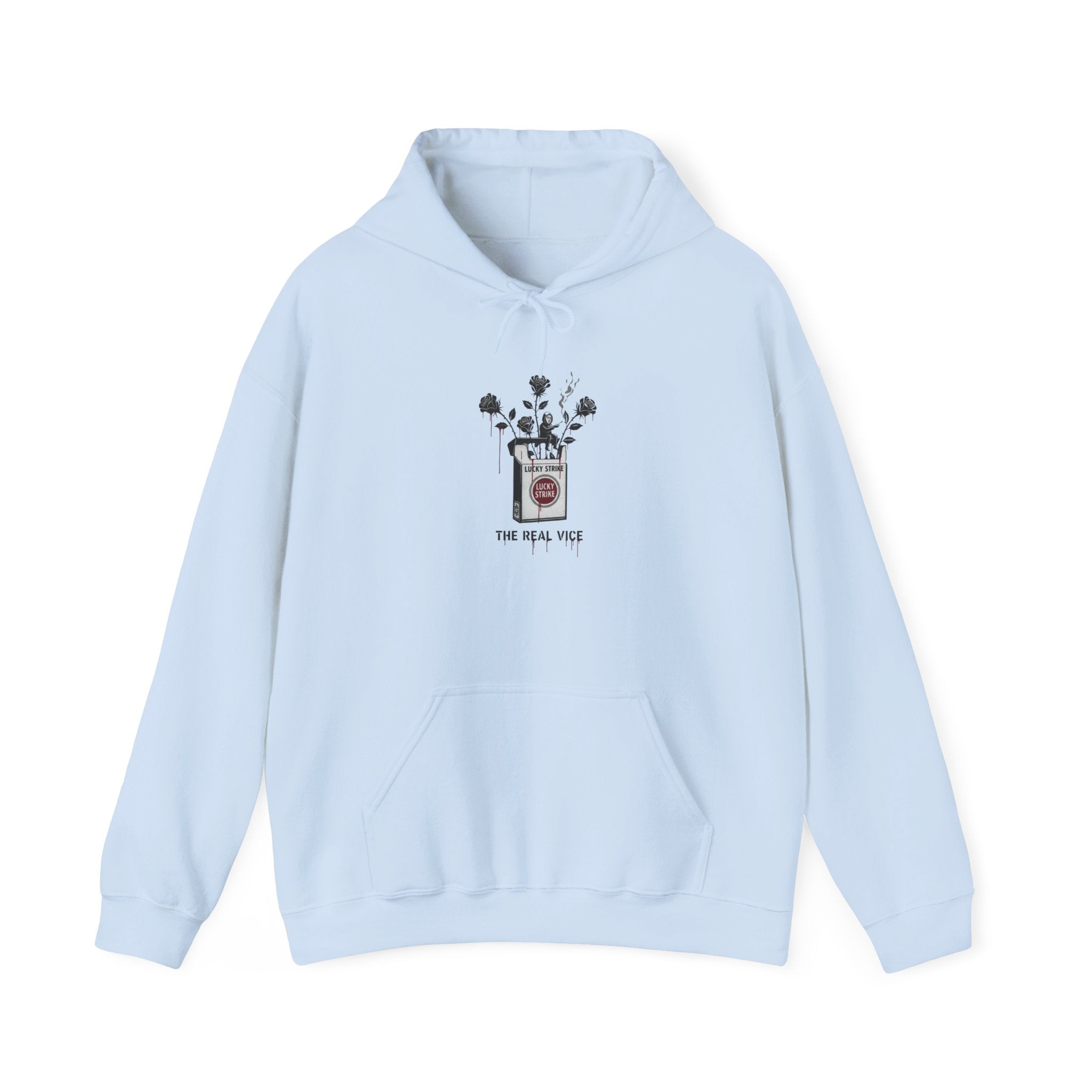 Hoodie — Vintage Apothecary Rose Graphic 'Poison' Streetwear
