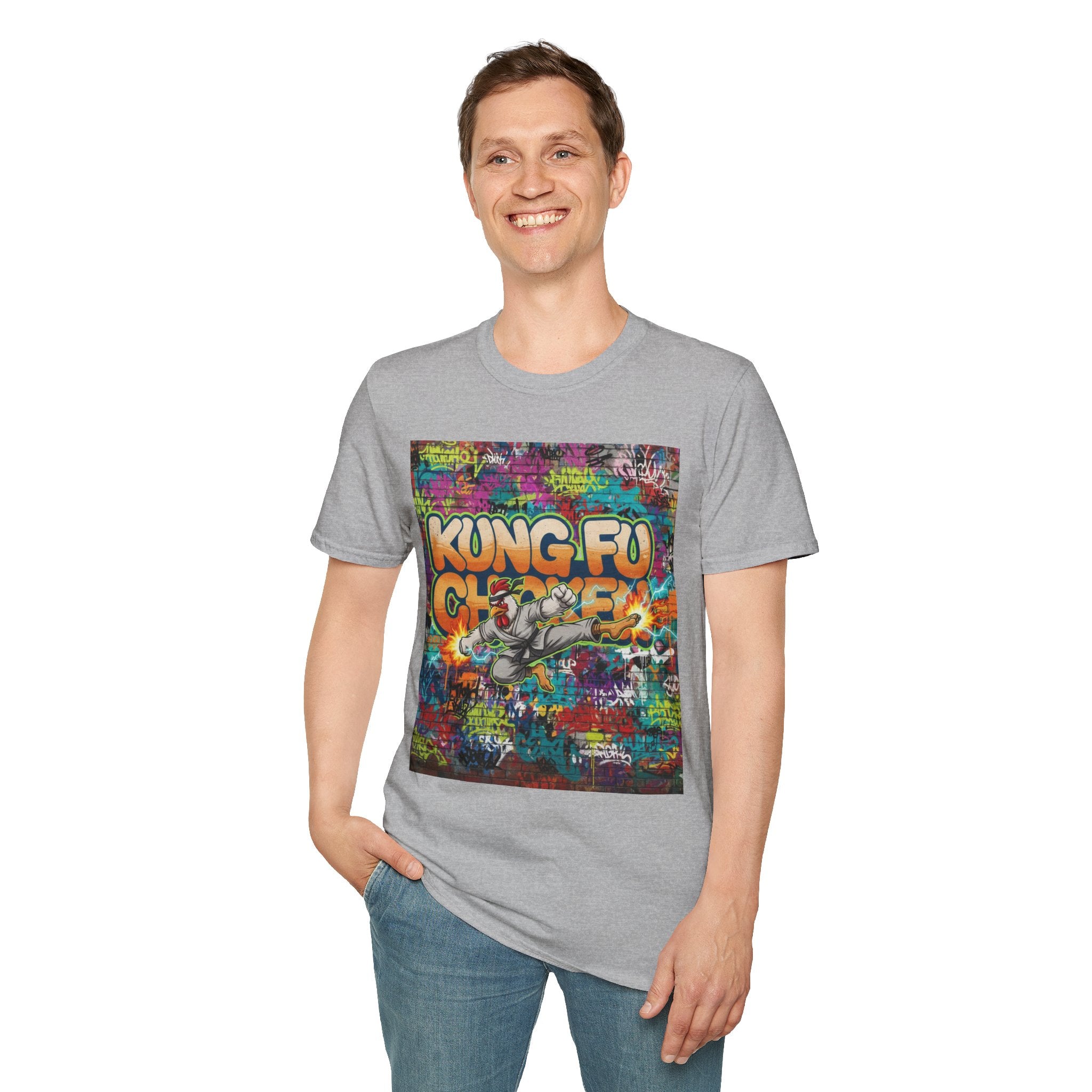 Kung Fu Choice Graffiti T-Shirt