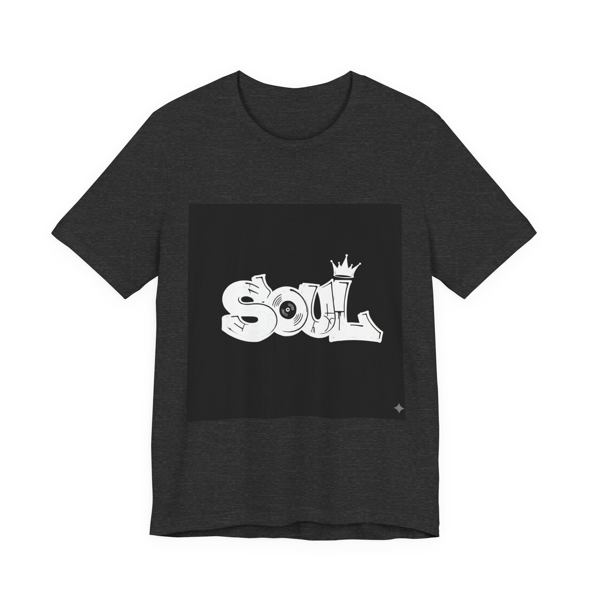 Soul Graffiti T‑Shirt — Urban Streetwear Tee with Crown Logo