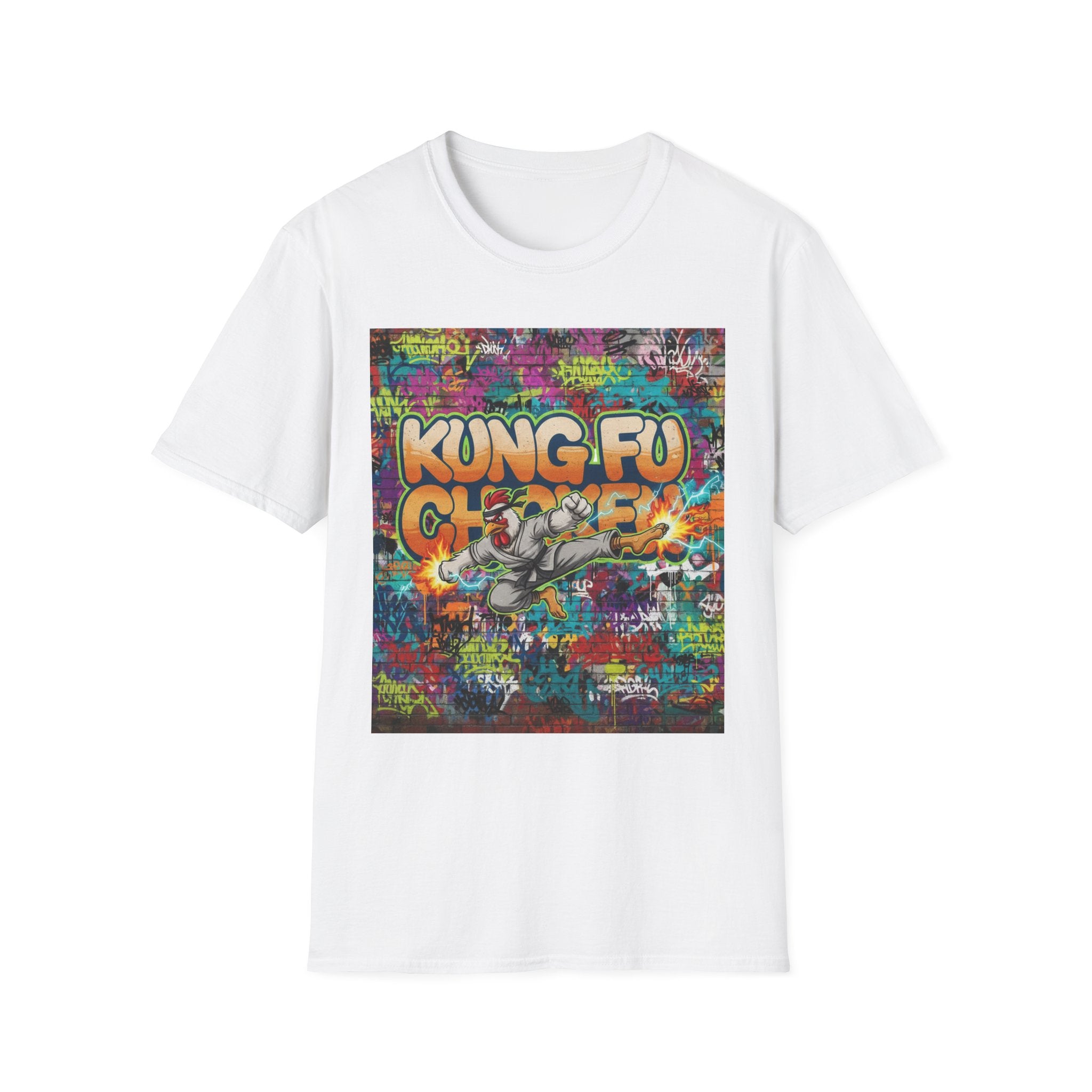 Kung Fu Choice Graffiti T-Shirt