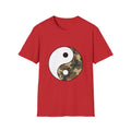 Camouflage Yin Yang T-Shirt — Camo Balance Graphic Tee