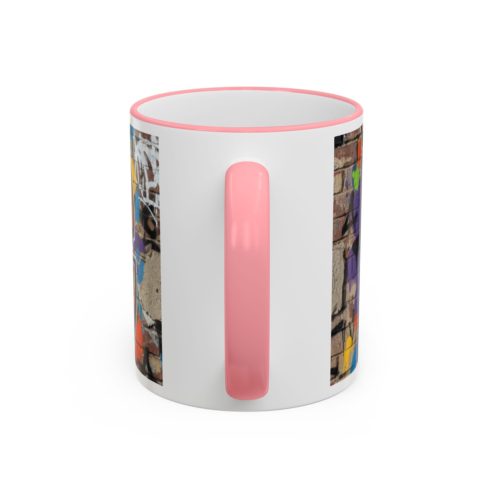 New York Graffiti Accent Rim Mug (11oz/15oz)