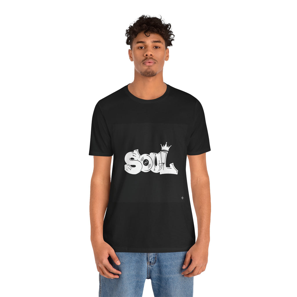 Soul Graffiti T‑Shirt — Urban Streetwear Tee with Crown Logo