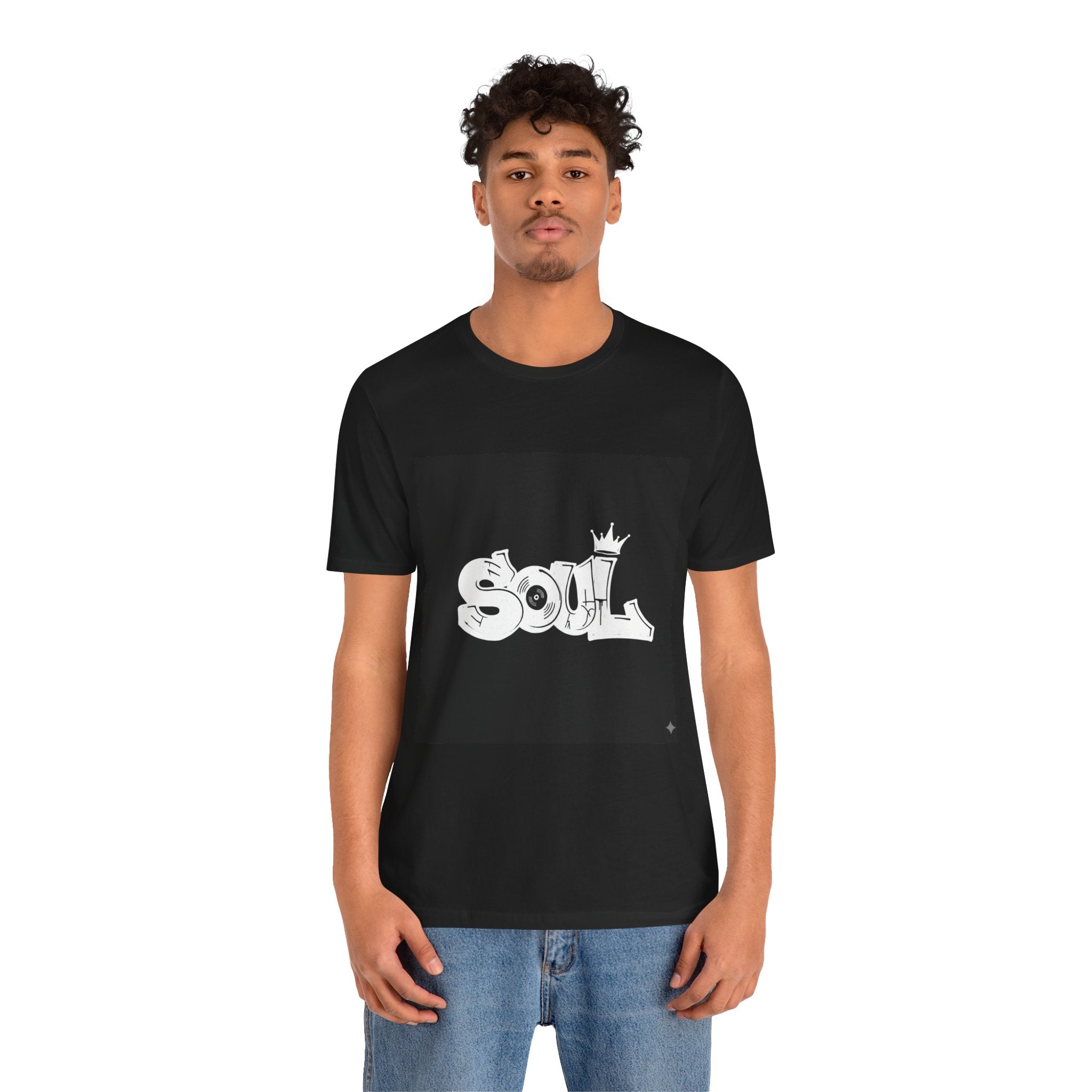 Soul Graffiti T‑Shirt — Urban Streetwear Tee with Crown Logo
