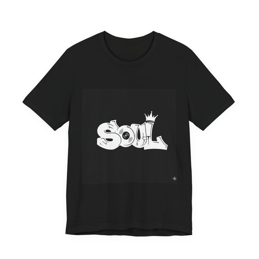 Soul Graffiti T‑Shirt — Urban Streetwear Tee with Crown Logo