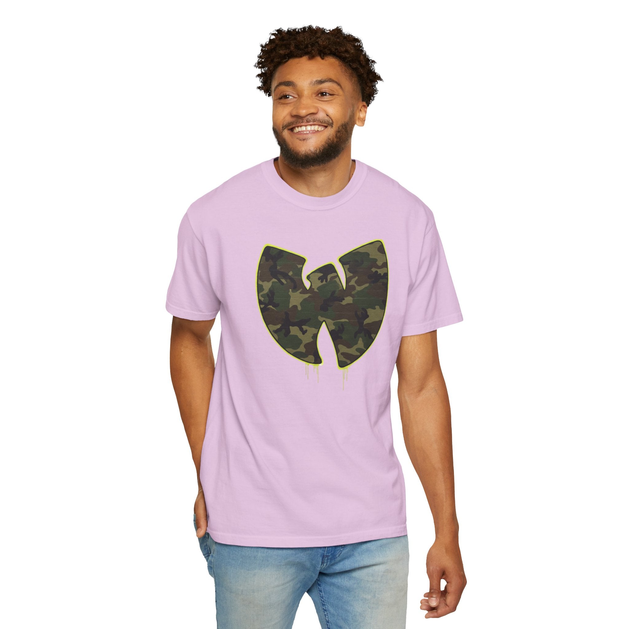 Camo Wu-Tang Logo T-Shirt